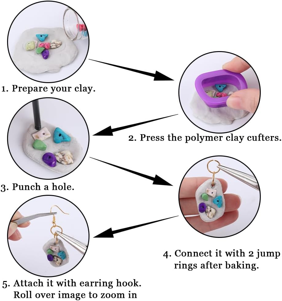 Polymer Clay Earring Making Ki - Jewelry Making Tool Kit incelemesi ve fiyatı
