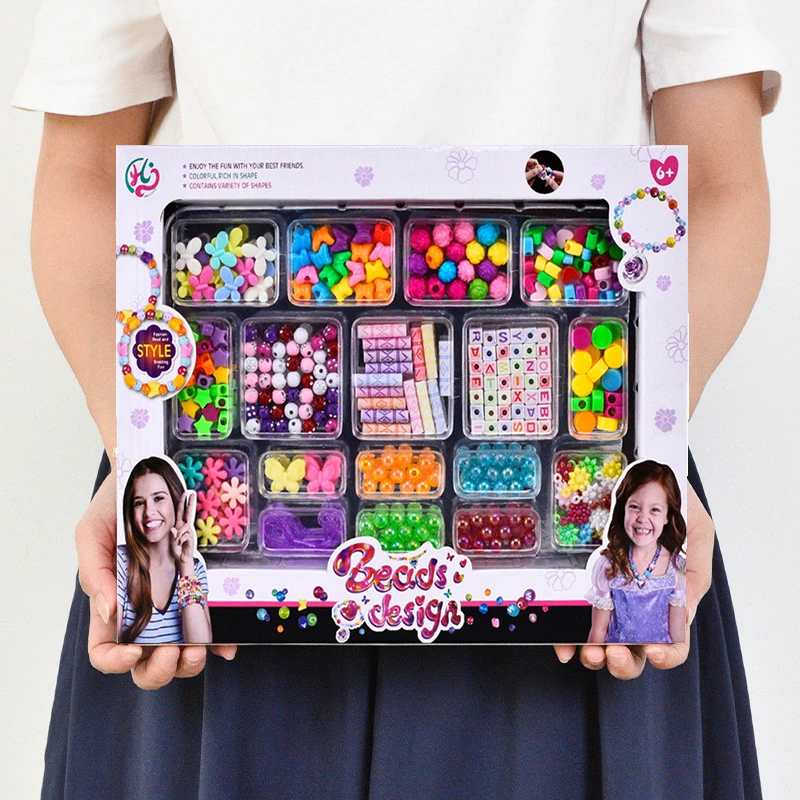 Girls DIY Bead Set Jewelry Mak - Jewelry Making Kit For Kids incelemesi ve fiyatı