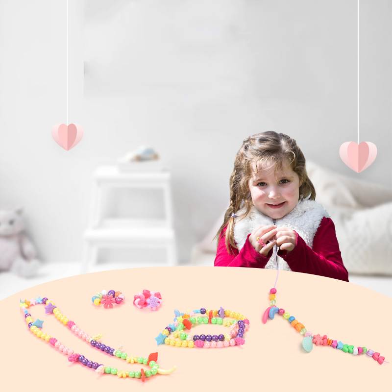Girls DIY Bead Set Jewelry Mak - Jewelry Making Kit For Kids incelemesi ve fiyatı
