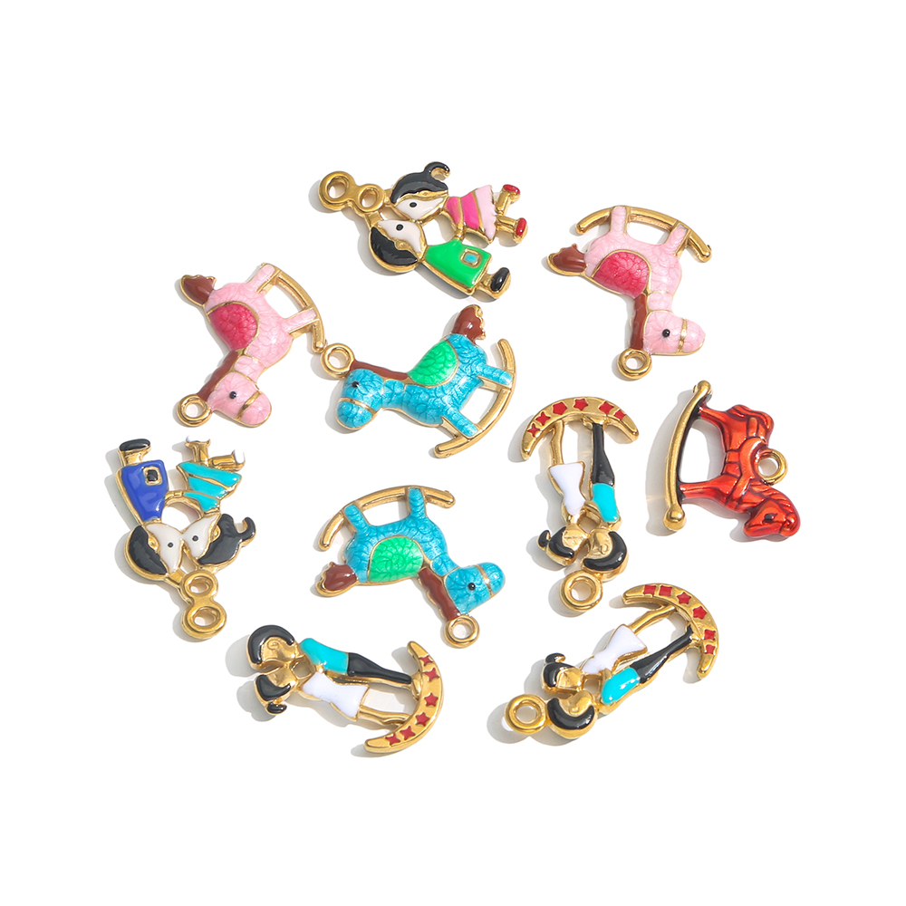 2pcs Stainless Steel Charm Cou - Jewelry Making For Couples incelemesi ve fiyatı