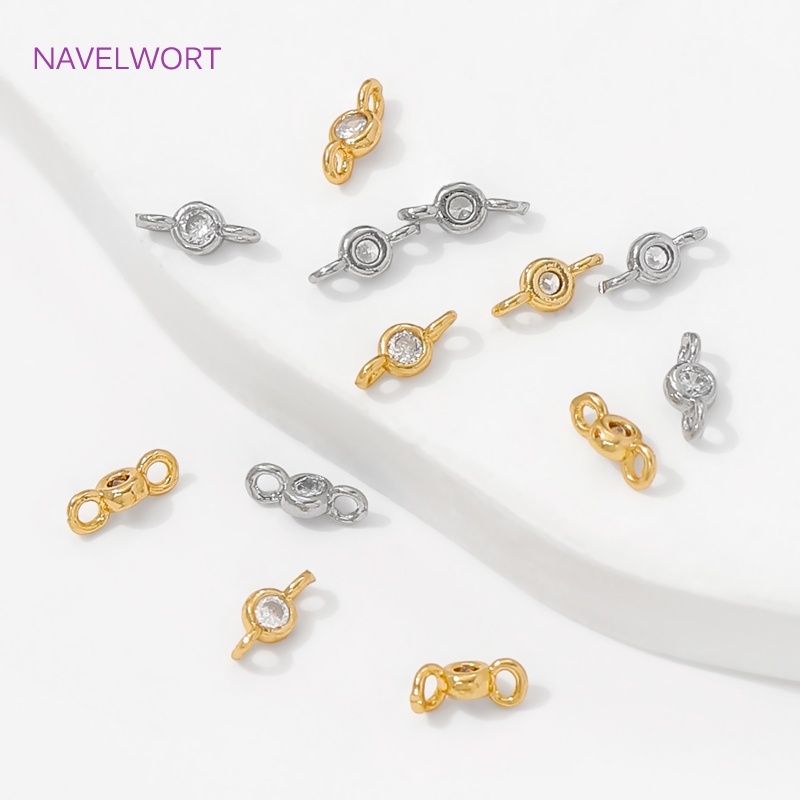 18K Gold Plated With Zircon Co - Jewelry Making Items incelemesi ve fiyatı