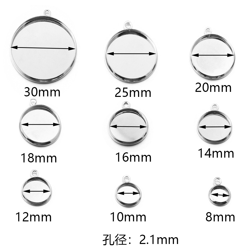 10pcs Iron Cabochon Base 8/10/ - Pendant Blank Bezel incelemesi ve fiyatı