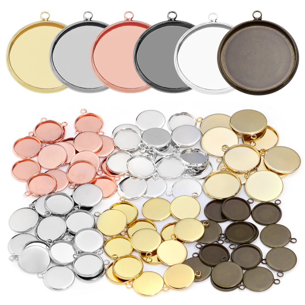 10pcs Iron Cabochon Base 8/10/ - Pendant Blank Bezel incelemesi ve fiyatı