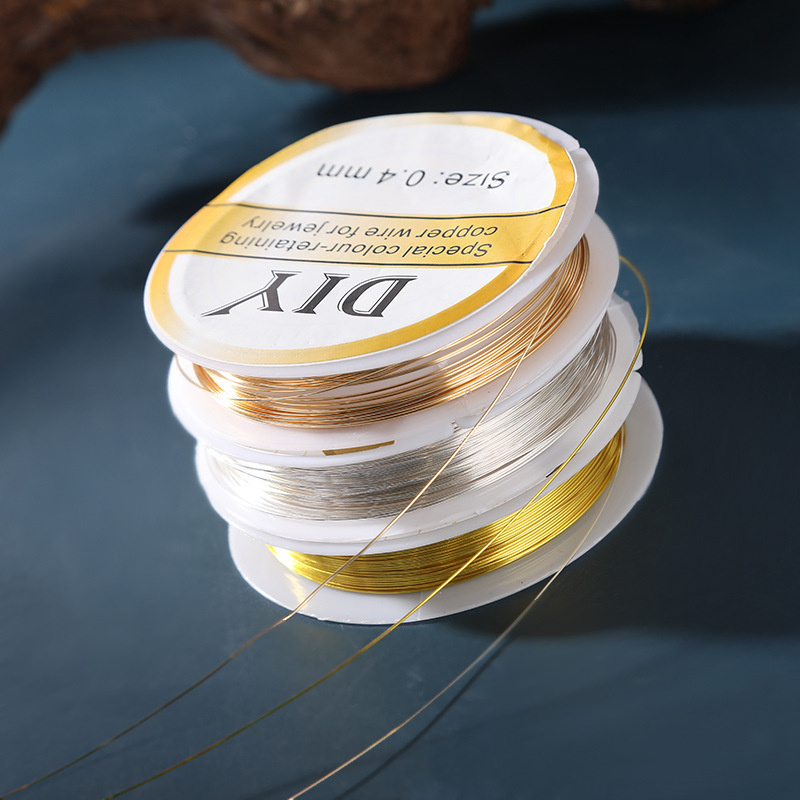 1Roll Silver Copper Wire 0.3/0 - Jewelry Making Articles incelemesi ve fiyatı