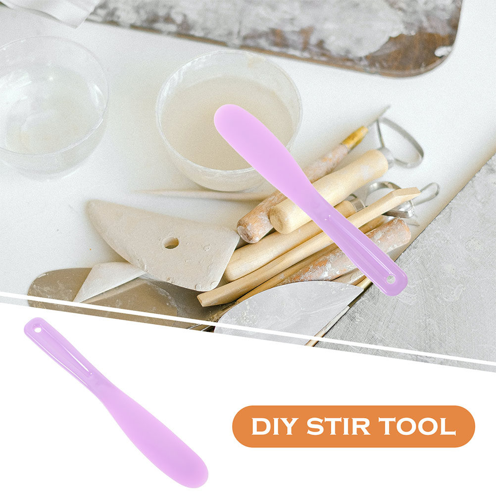 5Pcs Silicone Resin Stirring S - Jewelry Making For Beginners incelemesi ve fiyatı