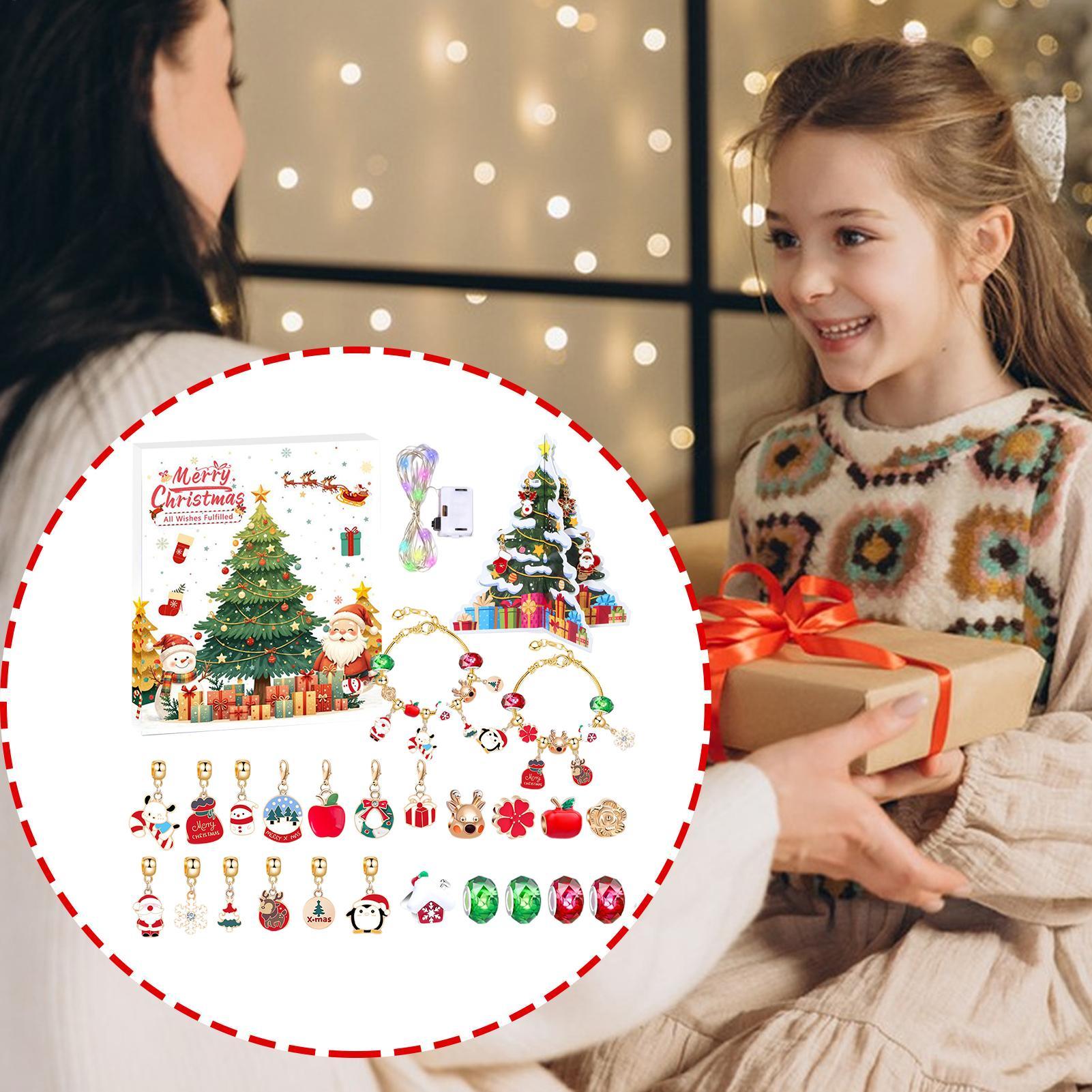 Calendar Advent Charm Christma - Jewelry Making Kit For Kids incelemesi ve fiyatı