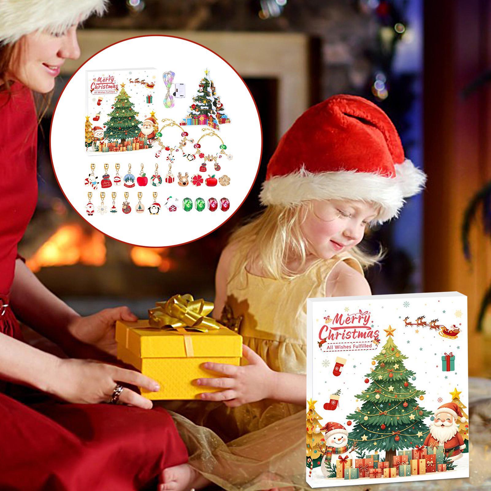 Calendar Advent Charm Christma - Jewelry Making Kit For Kids incelemesi ve fiyatı