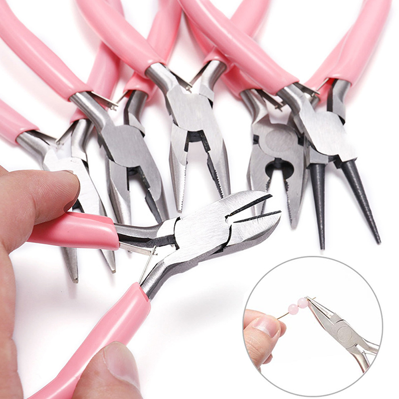 NEW Mini Pliers Diagonal Round - Jewelry Making Round Nose Pliers incelemesi ve fiyatı