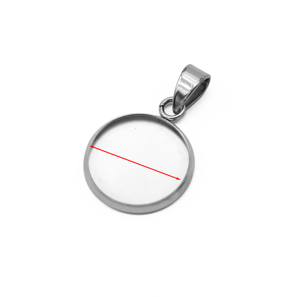 10pcs 316 Stainless Steel 6~20 - Pendant Blank Bezel incelemesi ve fiyatı