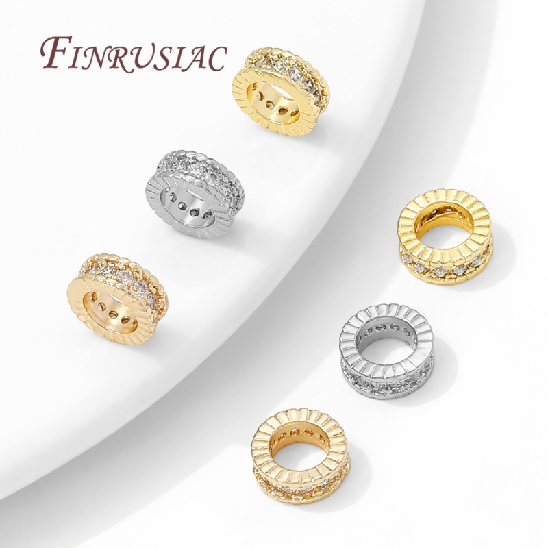 4mm 6mm 8mm 18K Gold Plated Br - Jewelry Making Articles incelemesi ve fiyatı