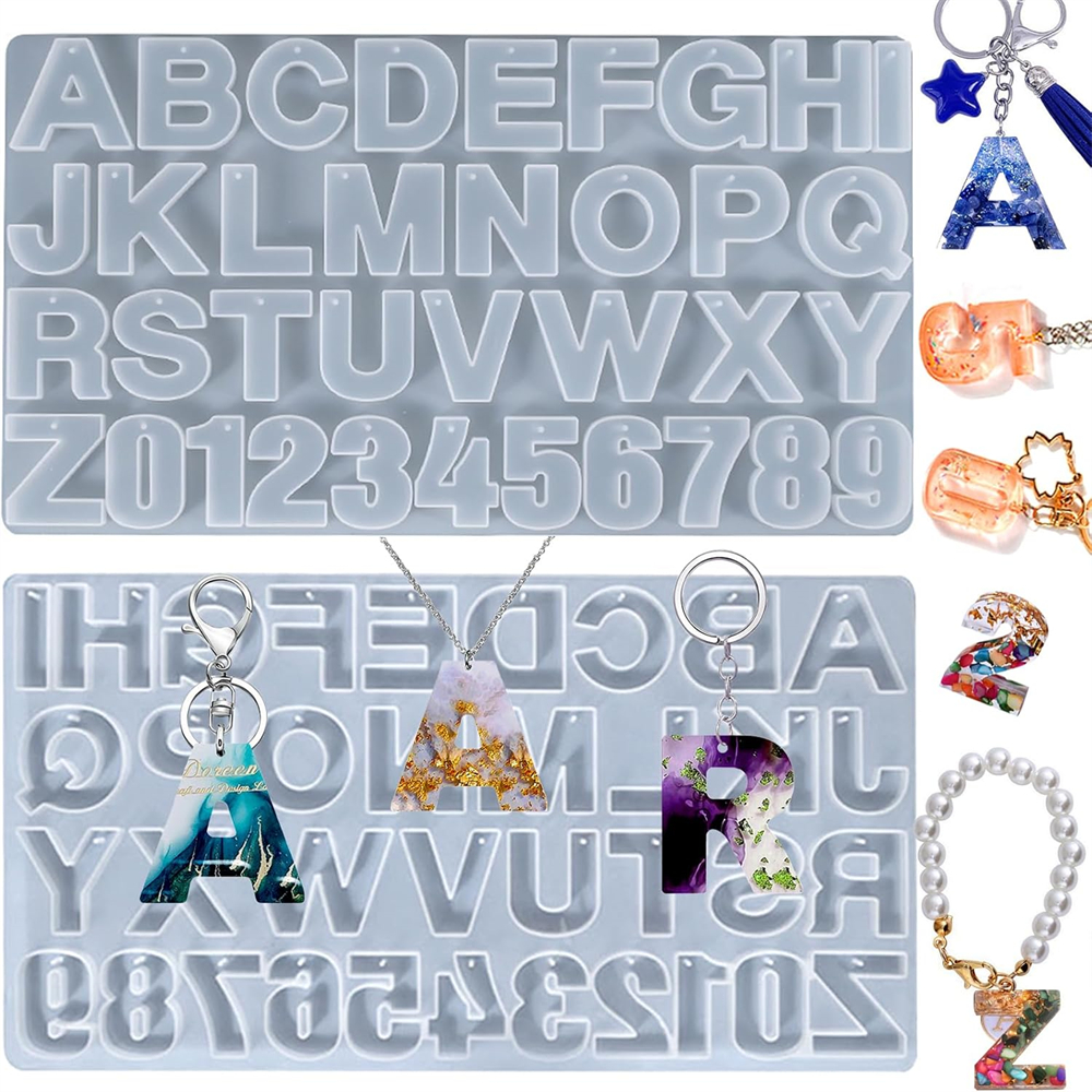 Alphabet Silicone Mold for Epo - Jewelry Making Tool Kit incelemesi ve fiyatı