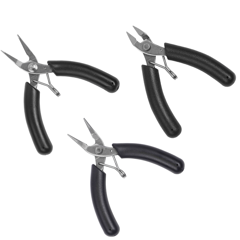 Mini Soft Handle Stainless Ste - Jewelry Making Round Nose Pliers incelemesi ve fiyatı
