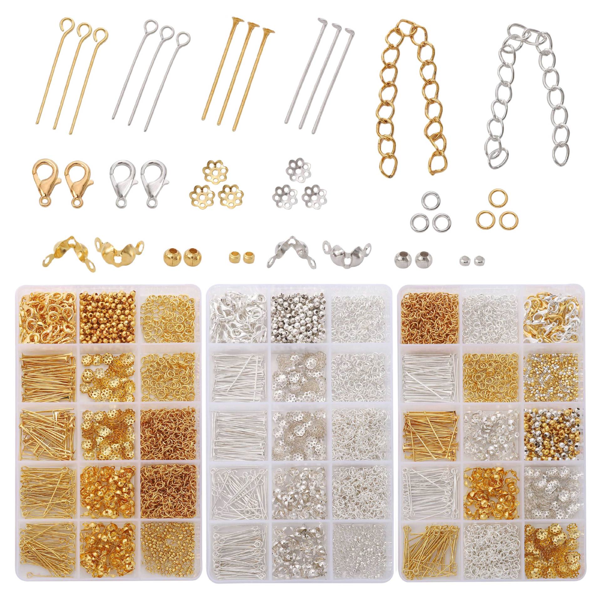 1260pcs/Set Jewelry Making Sta - Jewelry Making For Beginners incelemesi ve fiyatı