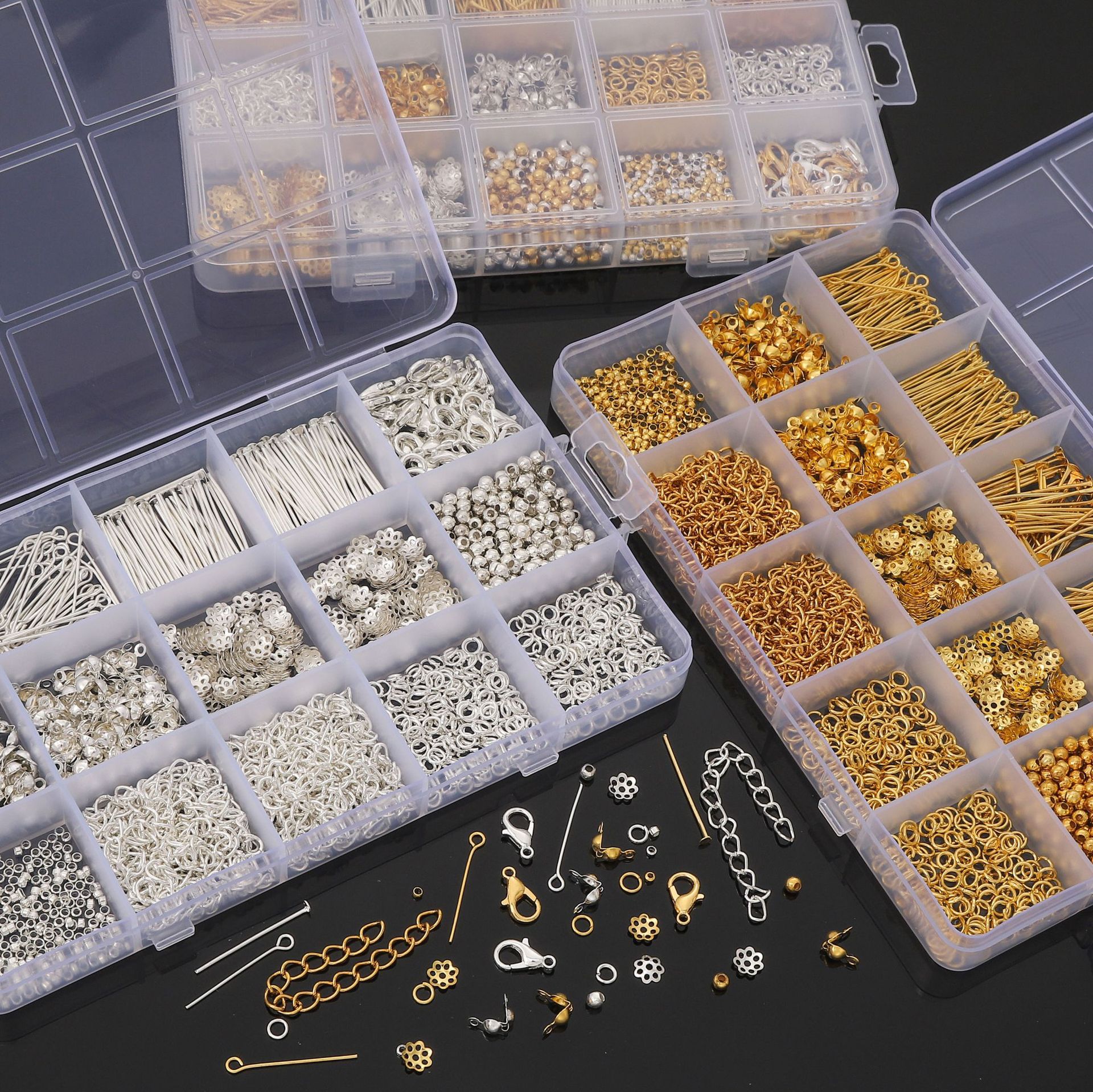 1260pcs/Set Jewelry Making Sta - Jewelry Making For Beginners incelemesi ve fiyatı