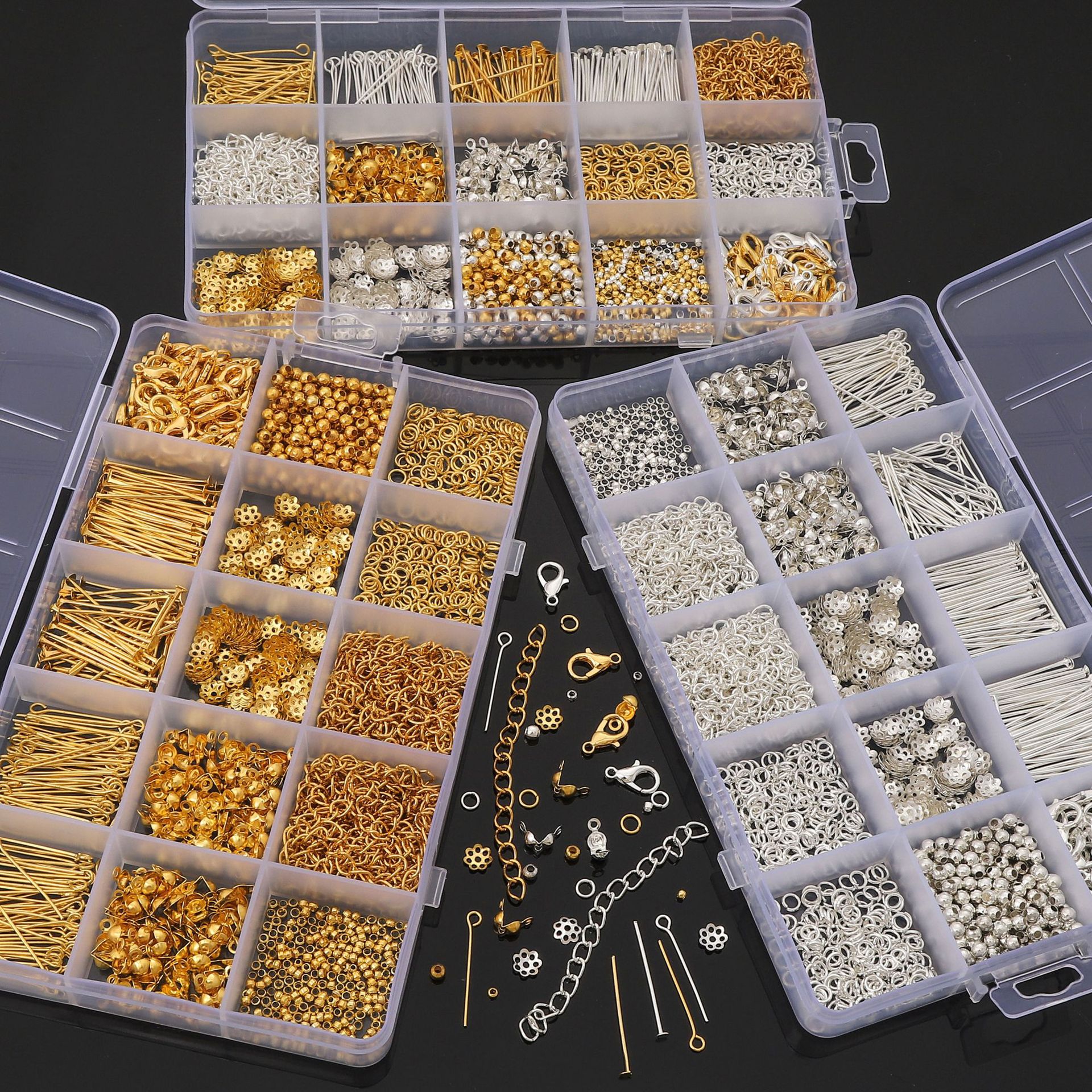 1260pcs/Set Jewelry Making Sta - Jewelry Making For Beginners incelemesi ve fiyatı