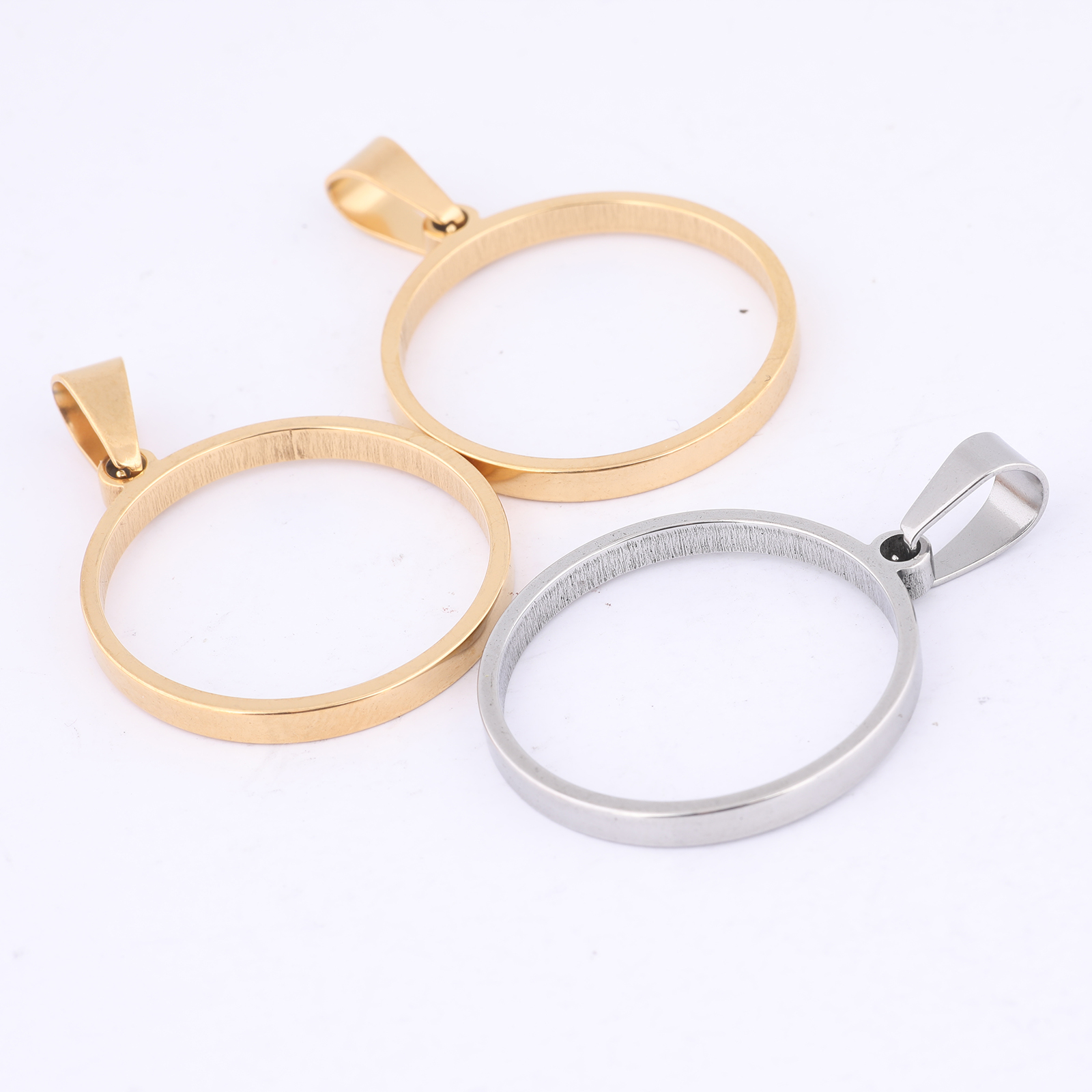 10pcs 25mm Round Open Bezel Ch - Pendant Blank Bezel incelemesi ve fiyatı