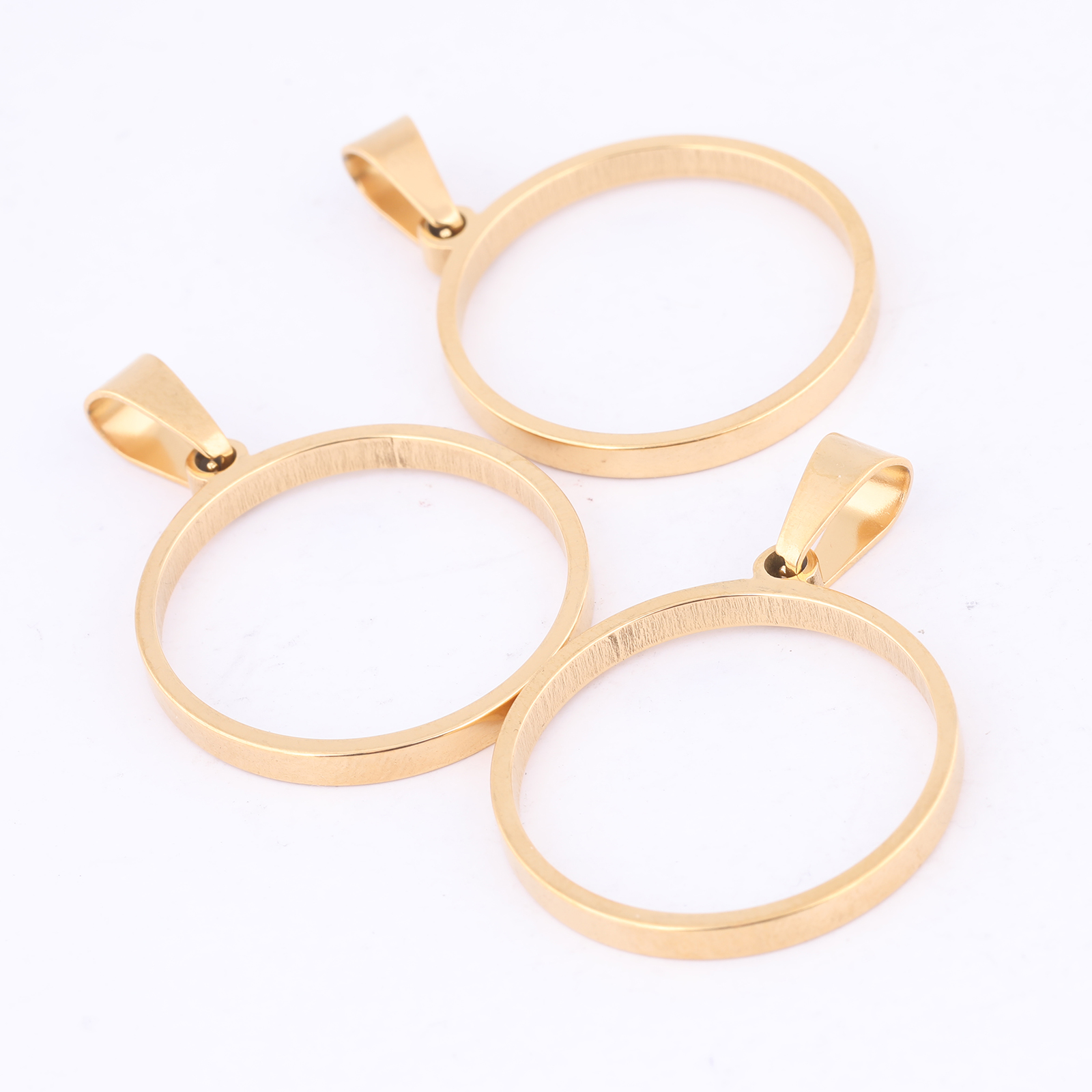 10pcs 25mm Round Open Bezel Ch - Pendant Blank Bezel incelemesi ve fiyatı