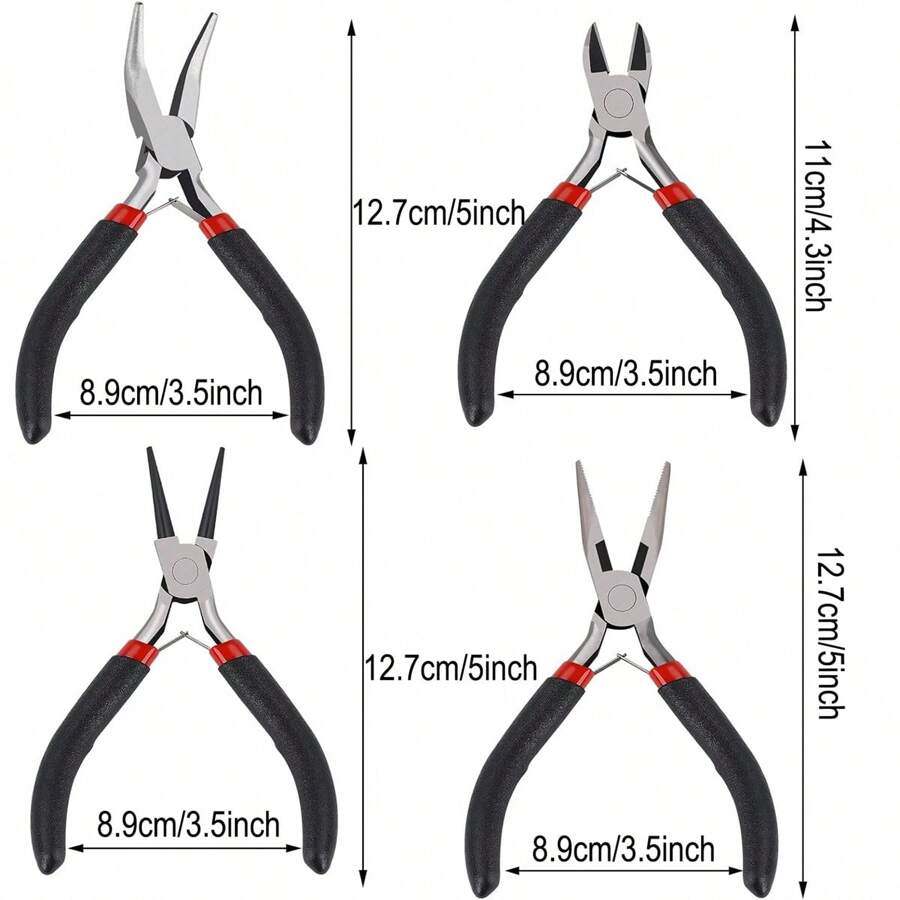 3/5/6Pack Jewelry Making Plier - Jewelry Making Round Nose Pliers incelemesi ve fiyatı