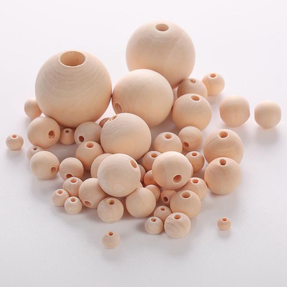 6/8/10/12/14mm, Natural Wood B - Jewelry Making Event incelemesi ve fiyatı