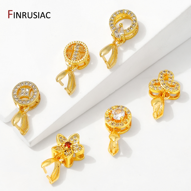 18K Gold Plated Brass With Zir - Jewelry Making Articles incelemesi ve fiyatı