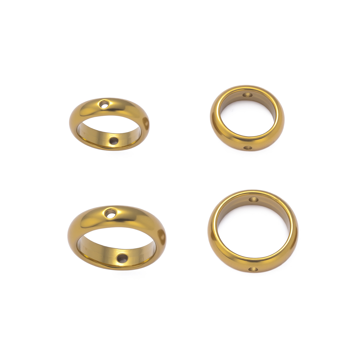 5pcs/lot Stainless Steel Two H - Pendant Blank Bezel incelemesi ve fiyatı