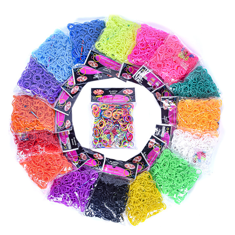 600 pieces Colorful Rubber Ban - Jewelry Making Tool Kit incelemesi ve fiyatı