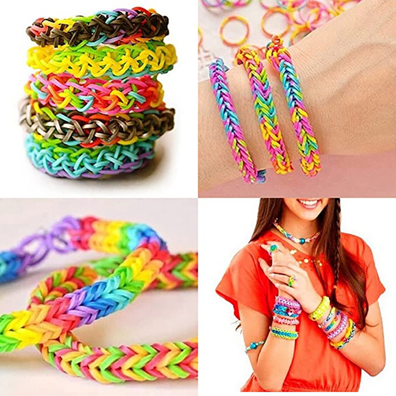 600 pieces Colorful Rubber Ban - Jewelry Making Tool Kit incelemesi ve fiyatı
