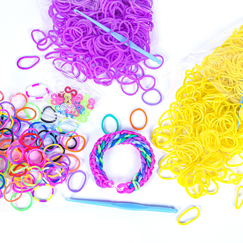 600 pieces Colorful Rubber Ban - Jewelry Making Tool Kit incelemesi ve fiyatı