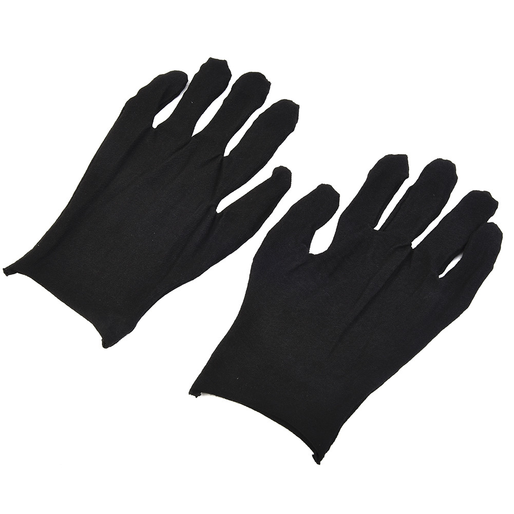 12 Pairs Black Cotton Gloves S - Jewelry Making Gloves incelemesi ve fiyatı