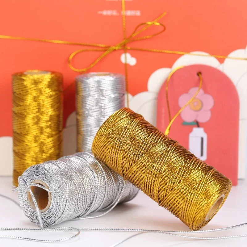 100M Rope Gold Silver Cord Gif - Jewelry Making Event incelemesi ve fiyatı