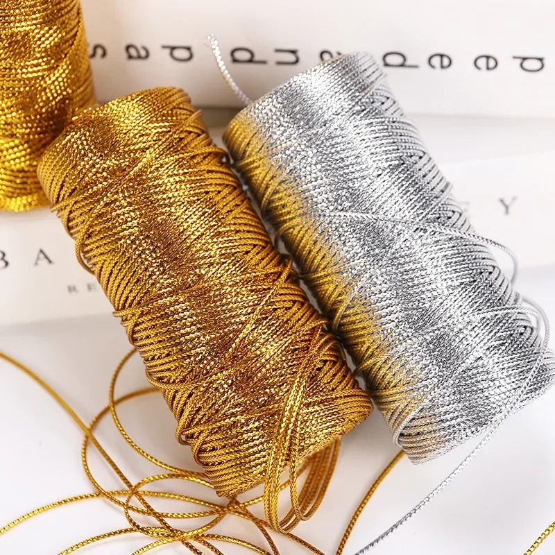 100M Rope Gold Silver Cord Gif - Jewelry Making Event incelemesi ve fiyatı