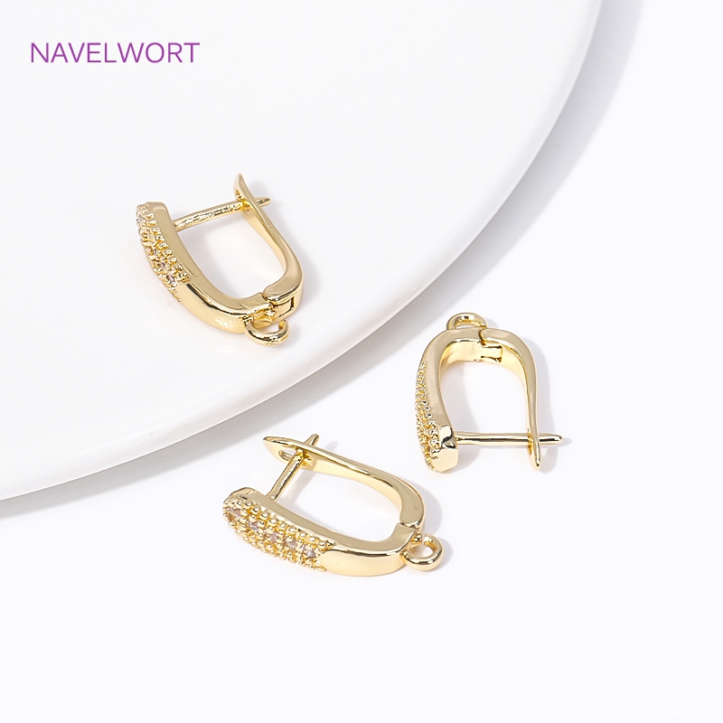 Fashion 18k Gold Plated Inlaid - Jewelry Making Items incelemesi ve fiyatı