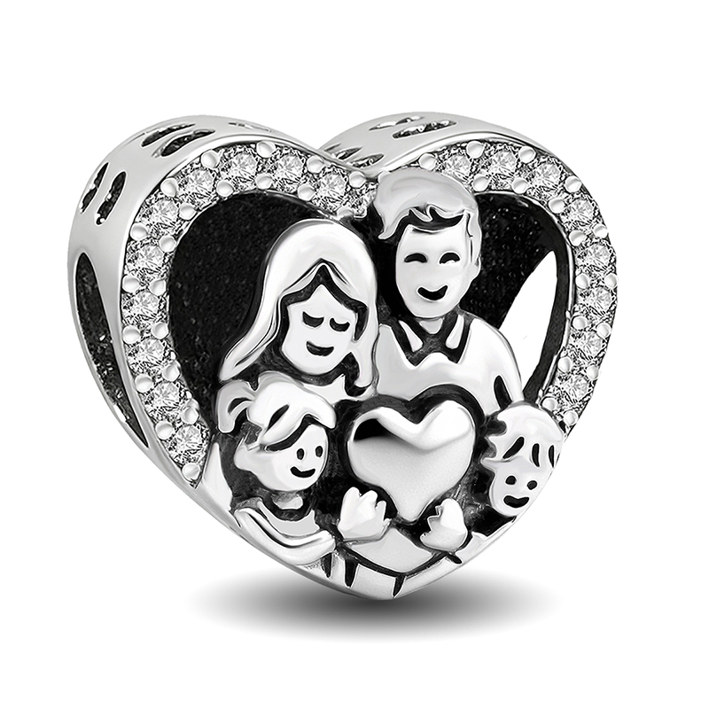 925 Sterling Silver Warm Famil - Jewelry Making For Couples incelemesi ve fiyatı