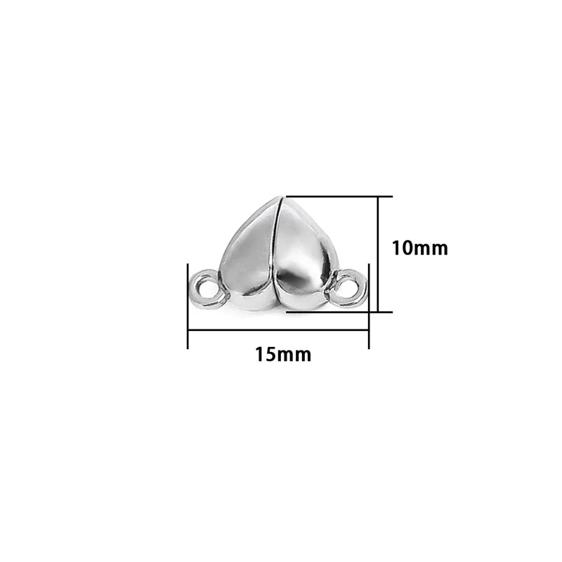 5Pairs Love Heart Magnetic Con - Jewelry Making For Couples incelemesi ve fiyatı
