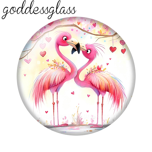Hearts flamingo Lover Love Cou - Jewelry Making For Couples incelemesi ve fiyatı