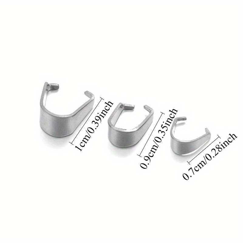 Pinch Clip Pendant Clasp Bail  - Jewelry Making Articles incelemesi ve fiyatı