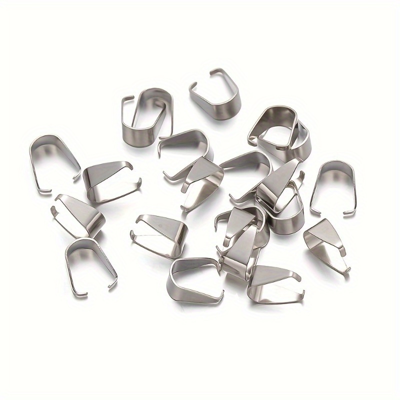 Pinch Clip Pendant Clasp Bail  - Jewelry Making Articles incelemesi ve fiyatı