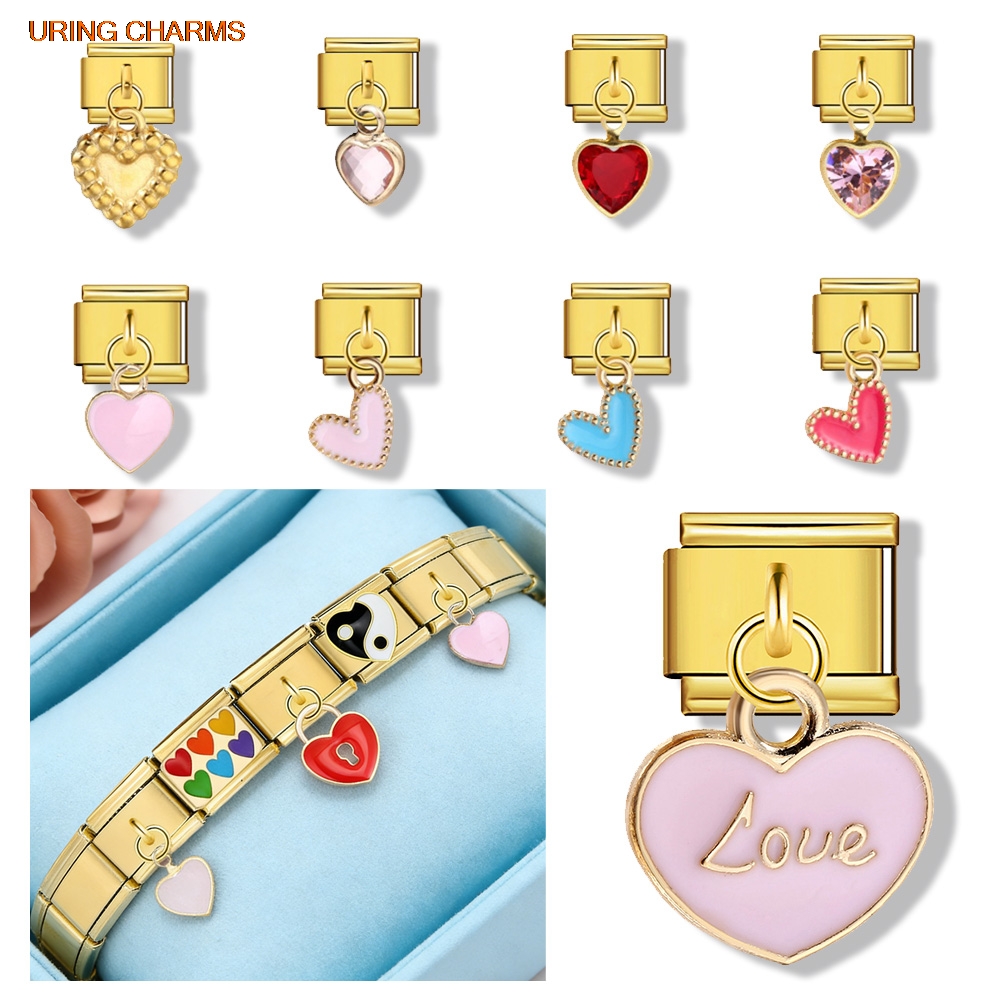 URING Elastic Charm Gold Color - Jewelry Making For Couples incelemesi ve fiyatı