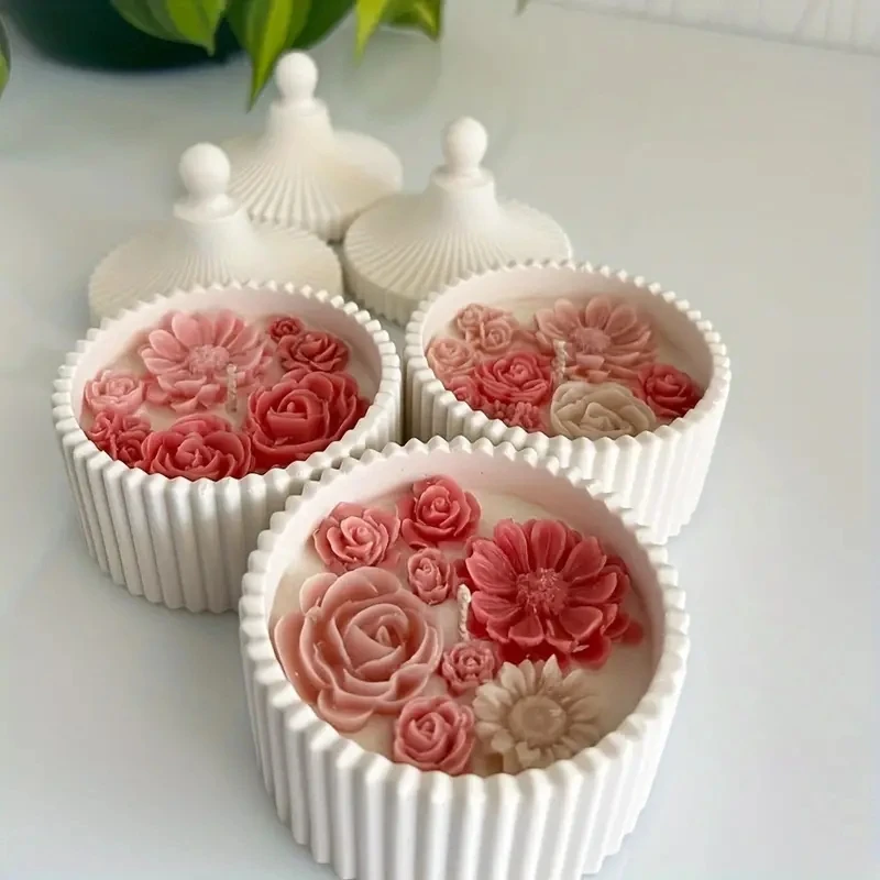 1 Set Silicone Candle Jar Mold - Jewelry Making Mold incelemesi ve fiyatı