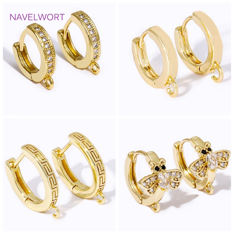 Luxury 18K Gold Plated Brass R - Jewelry Making Items incelemesi ve fiyatı