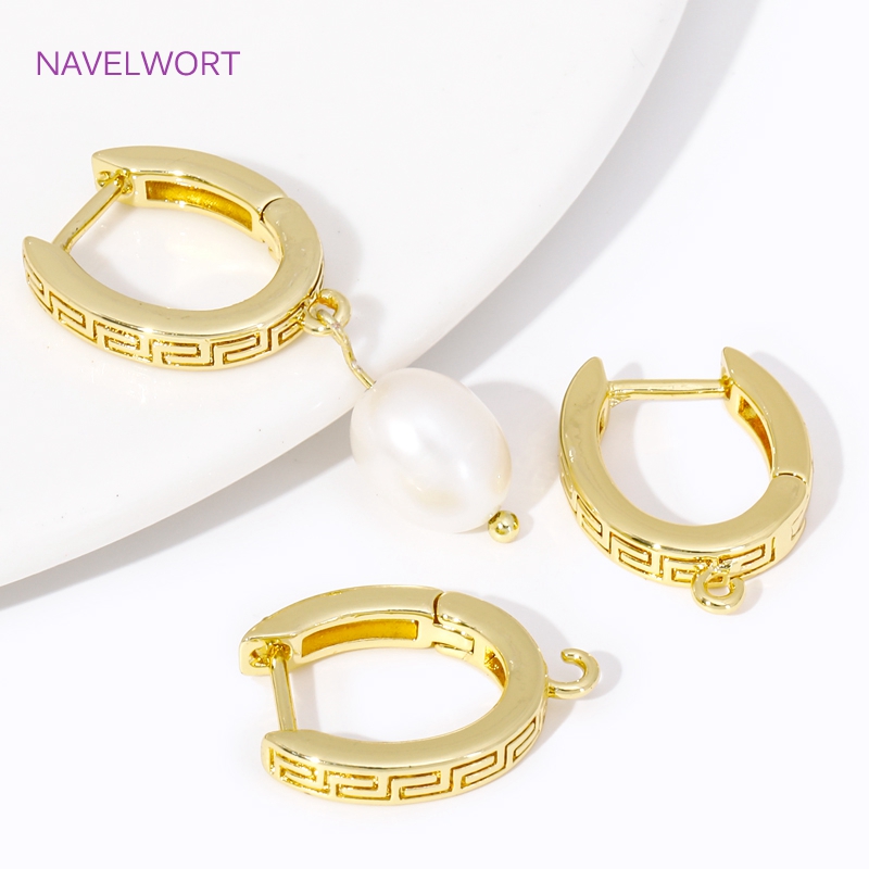 Luxury 18K Gold Plated Brass R - Jewelry Making Items incelemesi ve fiyatı
