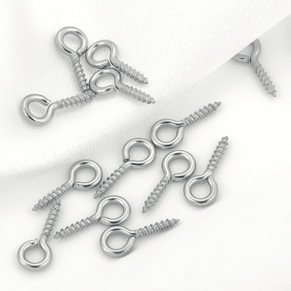 100pcs/lot Stainless Steel Min - Jewelry Making Articles incelemesi ve fiyatı