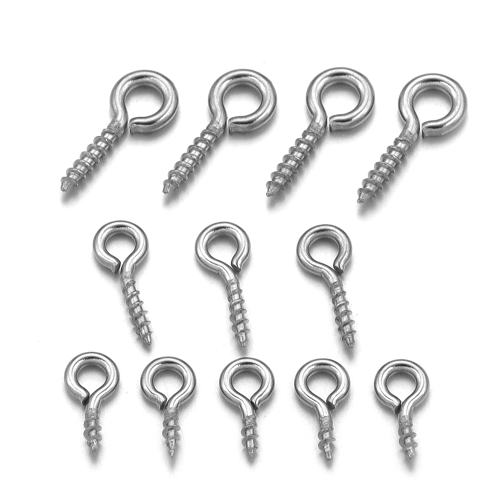 100pcs/lot Stainless Steel Min - Jewelry Making Articles incelemesi ve fiyatı