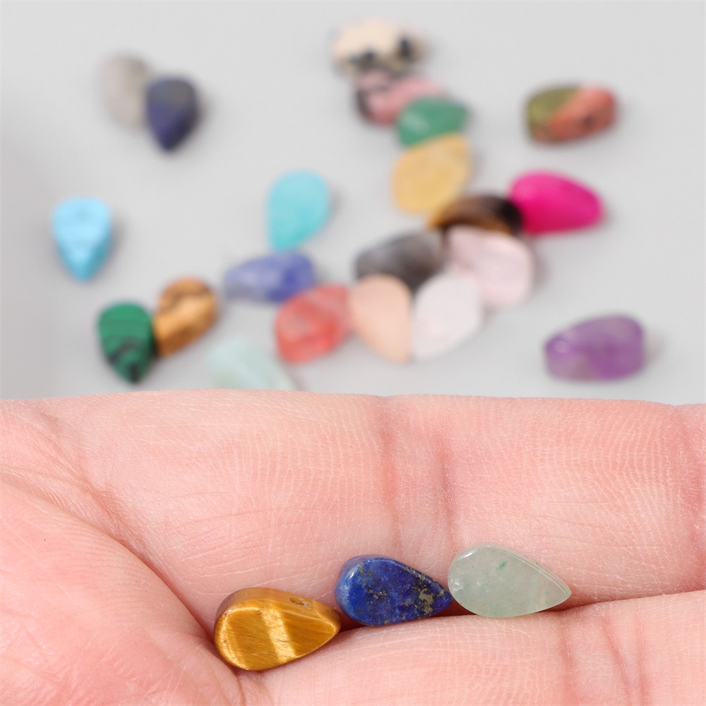 5*9mm Mini Leaf Shape Stone Be - Jewelry Making Articles incelemesi ve fiyatı