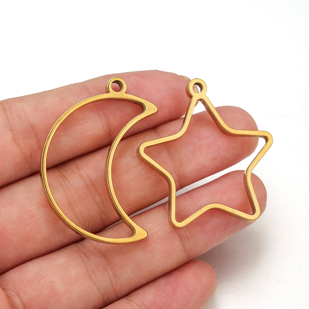 10pcs Stainless Steel Geometri - Jewelry Making Mold incelemesi ve fiyatı