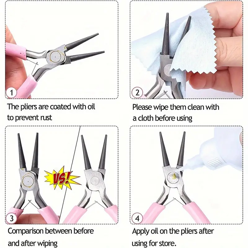 3pcs Jewelry Making Pliers Set - Jewelry Plier Set incelemesi ve fiyatı