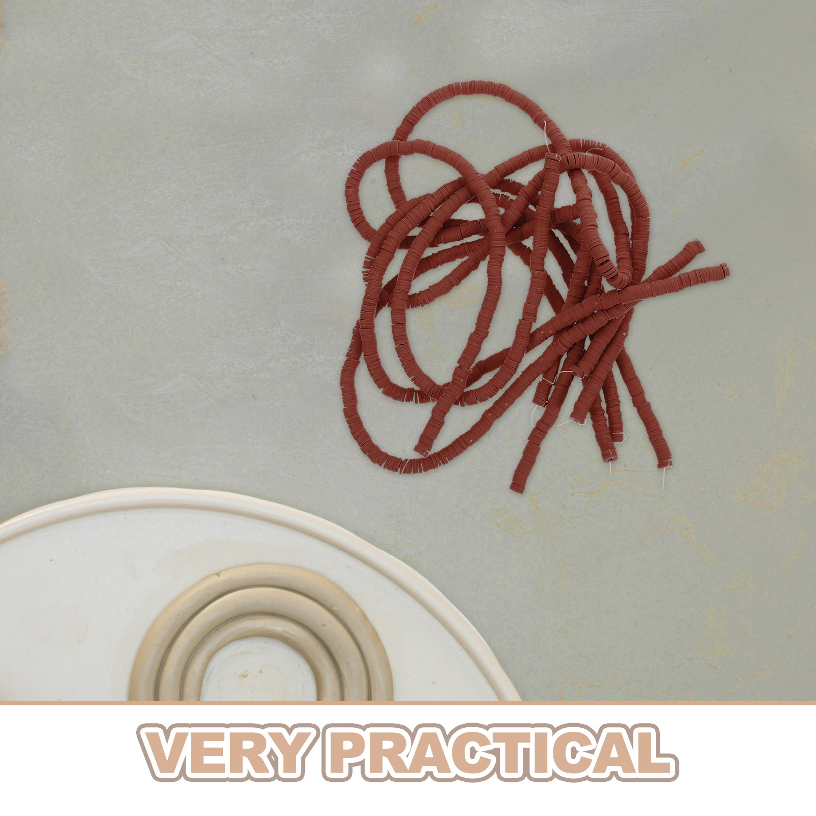 1Set Handmade Polymer Clay Bea - Jewelry Making For Beginners incelemesi ve fiyatı