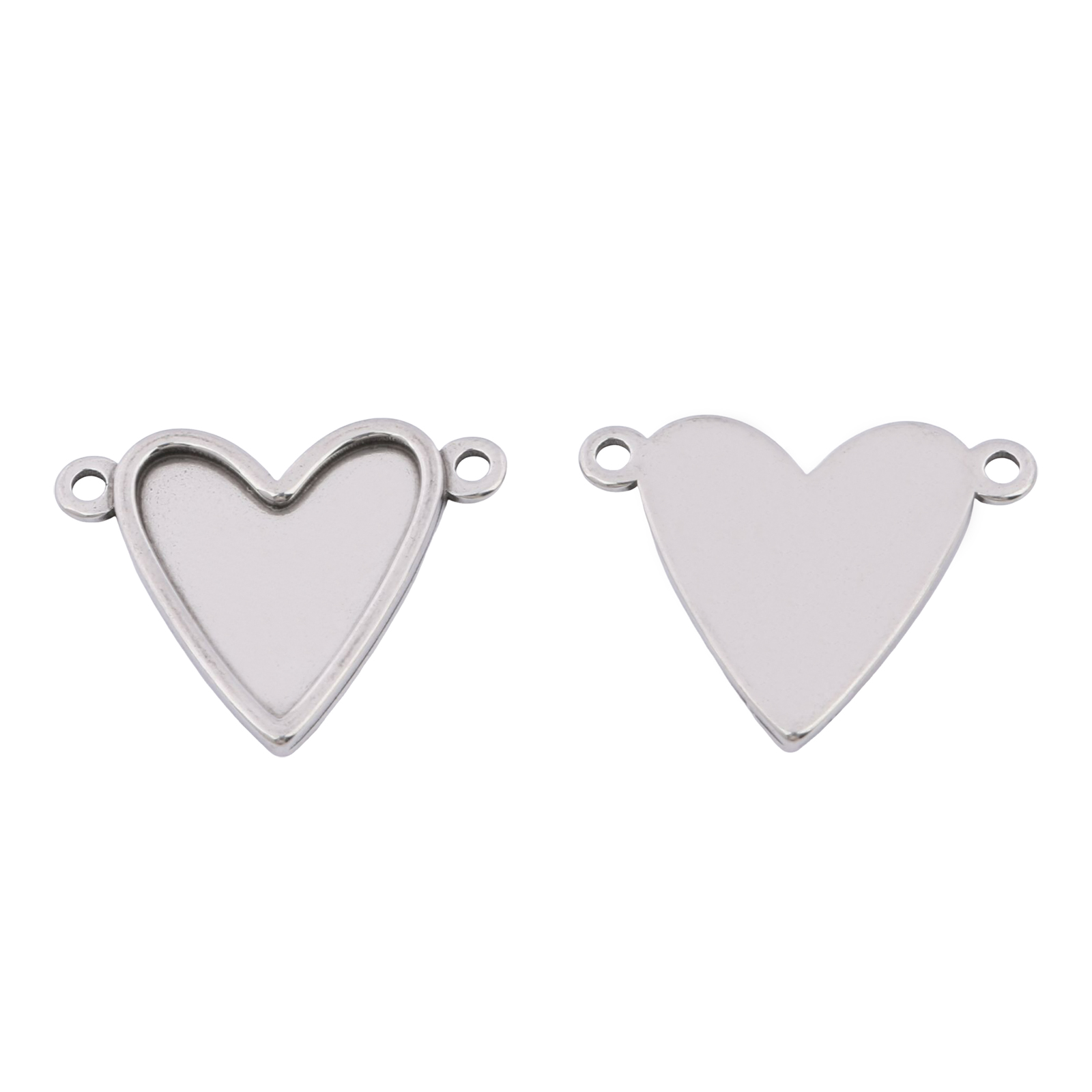 10pcs Stainless Steel Fit 16x1 - Pendant Blank Bezel incelemesi ve fiyatı