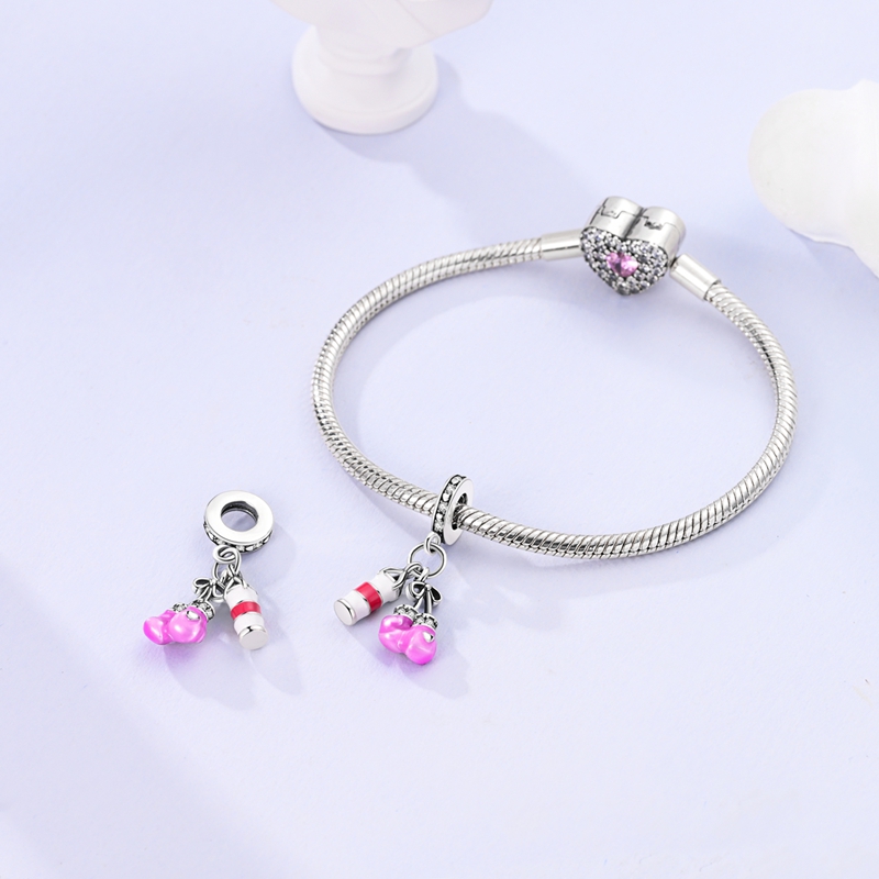 Charms 925 Sterling Silver Pla - Jewelry Making Gloves incelemesi ve fiyatı