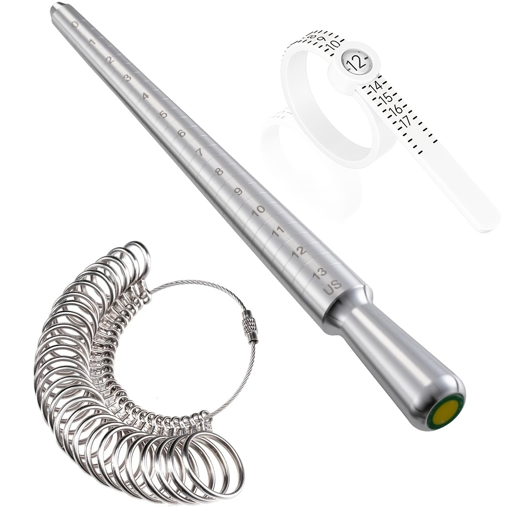 3pcs Stainless Steel Ring Size - Jewelry Making For Beginners incelemesi ve fiyatı